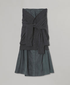 Knit Docking Skirt-TOGA-Forget-me-nots Online Store