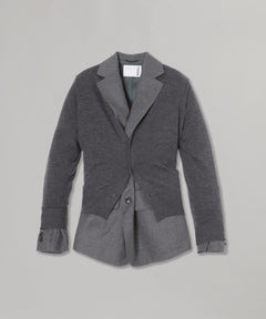 Knit Docking Jacket-TOGA-Forget-me-nots Online Store
