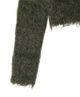 Shaggy Knit Cardigan