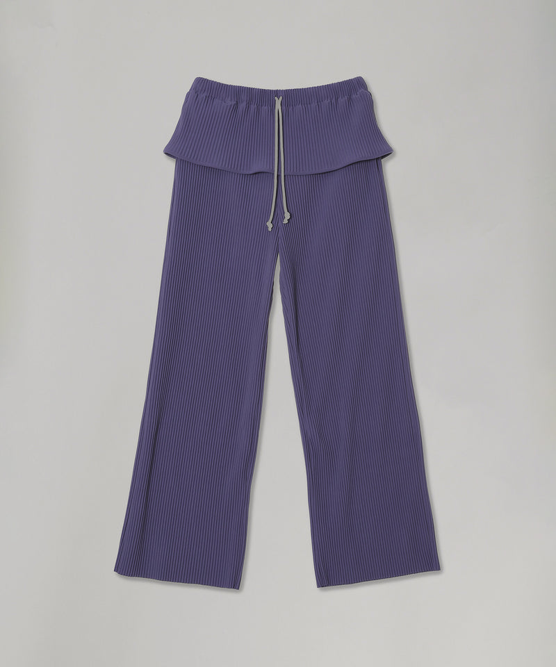 Crisp Piping Pants-kotohayokozawa-Forget-me-nots Online Store