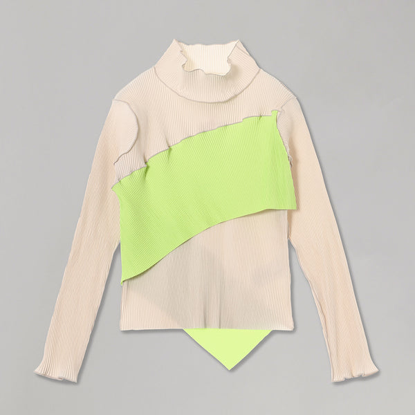 コトハヨコザワ(kotohayokozawa)｜Spiral Wave Long Sleeve Top