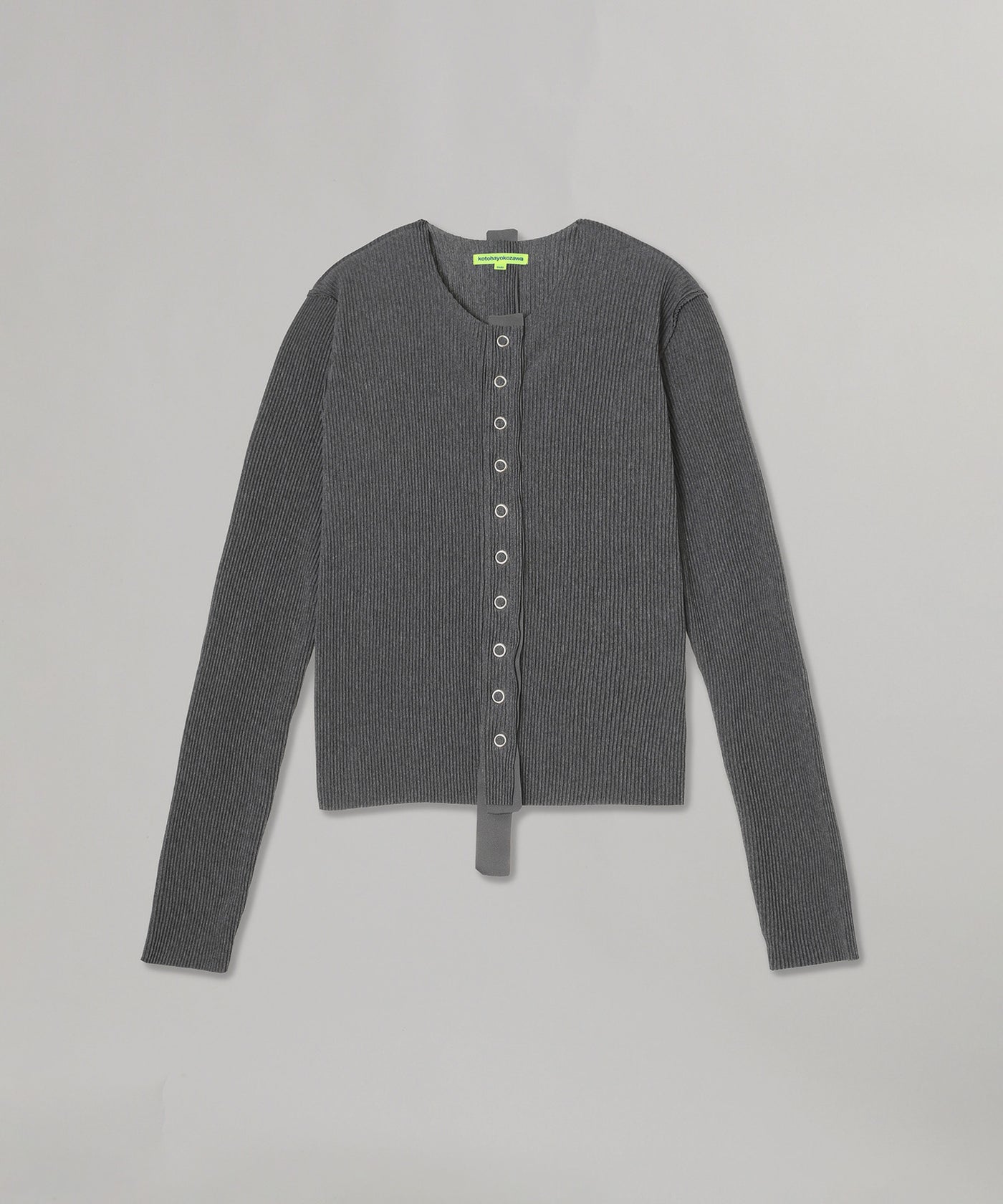 Crisp Snap Cardigan｜コトハヨコザワ(kotohayokozawa)｜Forget-me