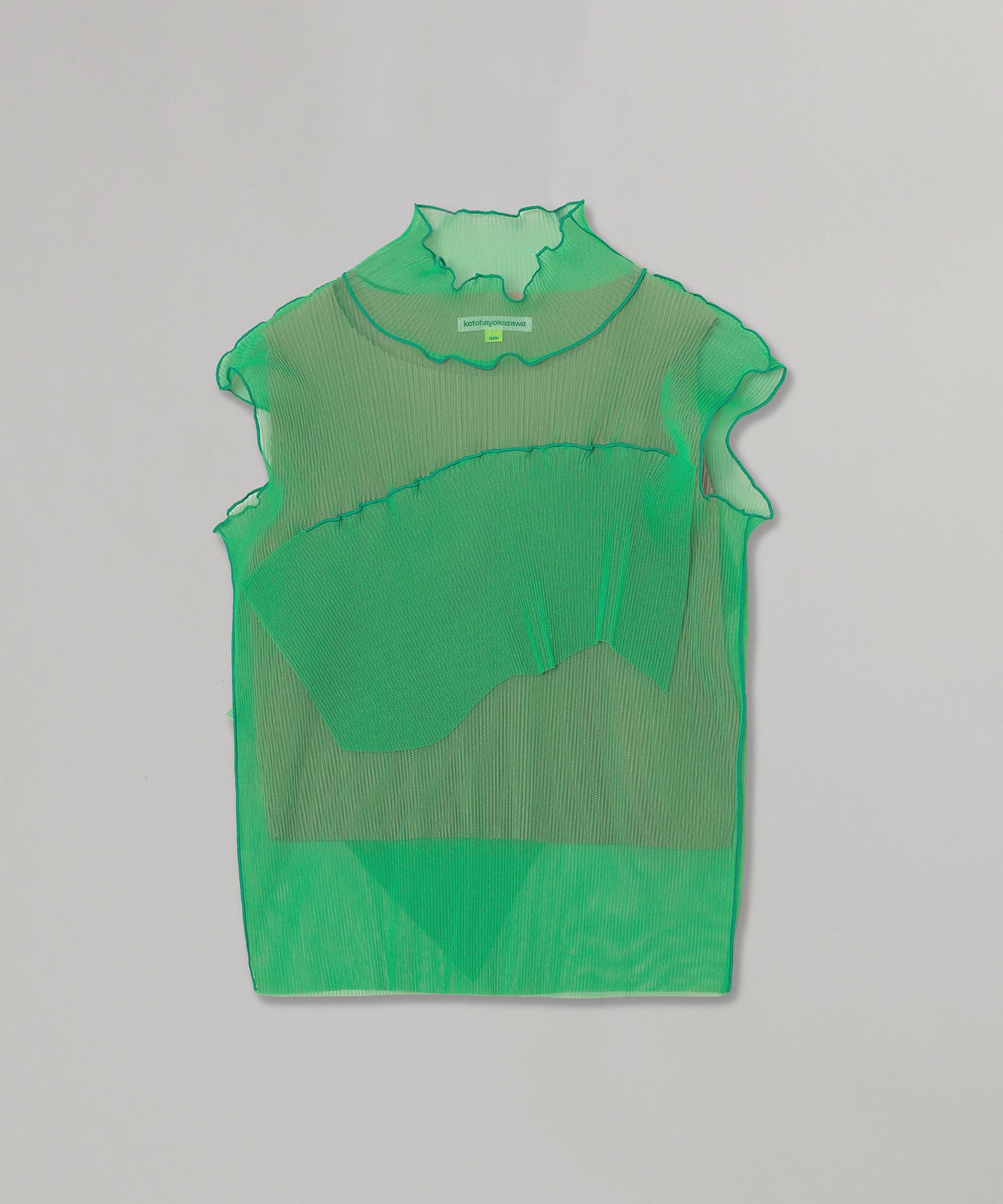 Ghost Todo Top *Sleeveless Highneck + Inner｜コトハヨコザワ