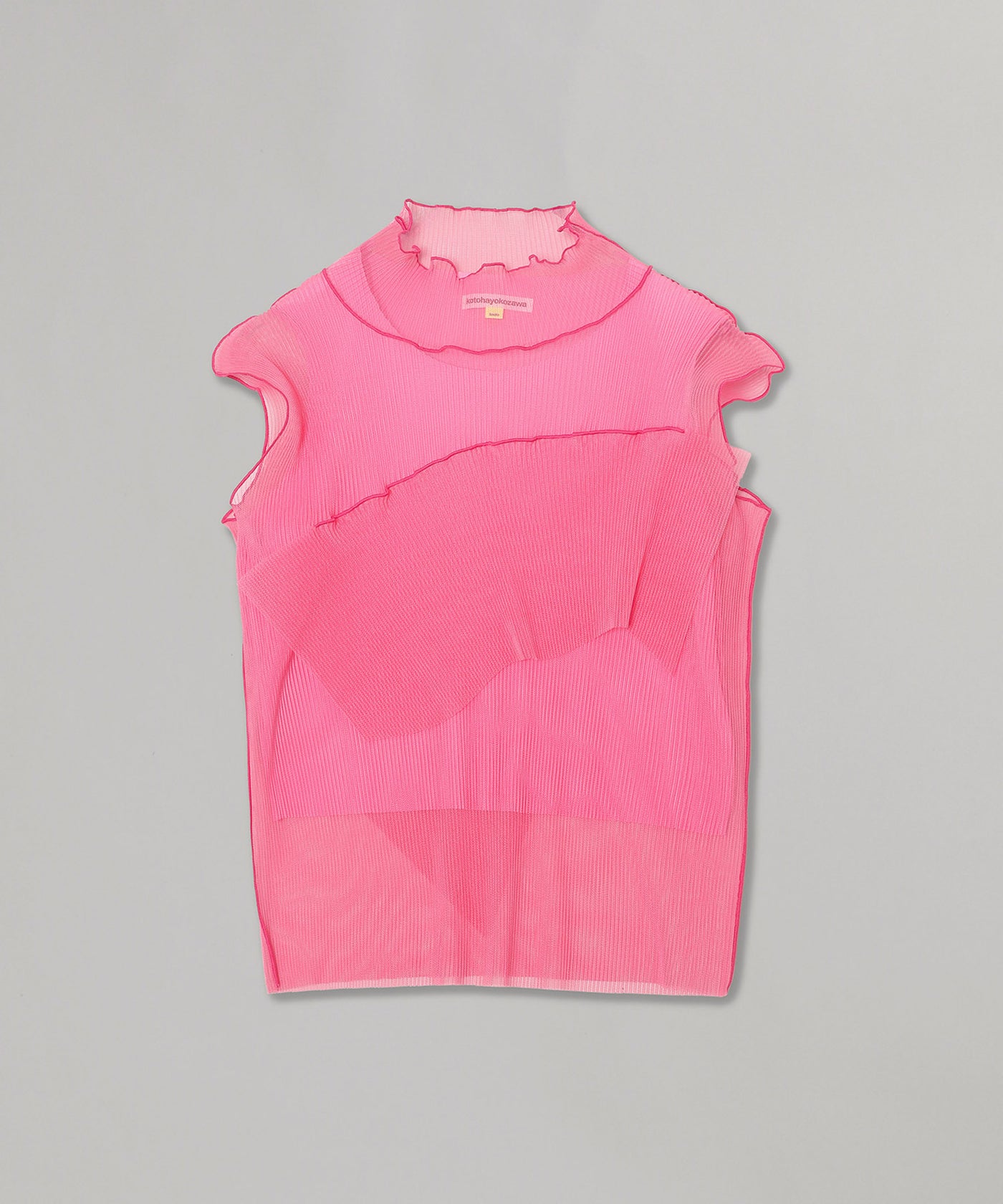 Ghost Todo Top *Sleeveless Highneck + Inner｜コトハヨコザワ