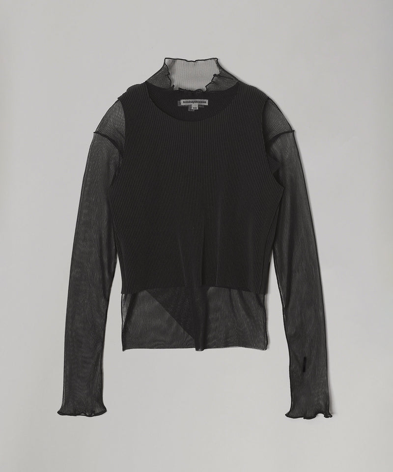 Ghost Todo Top *Longsleeve Highneck + Inner｜コトハヨコザワ