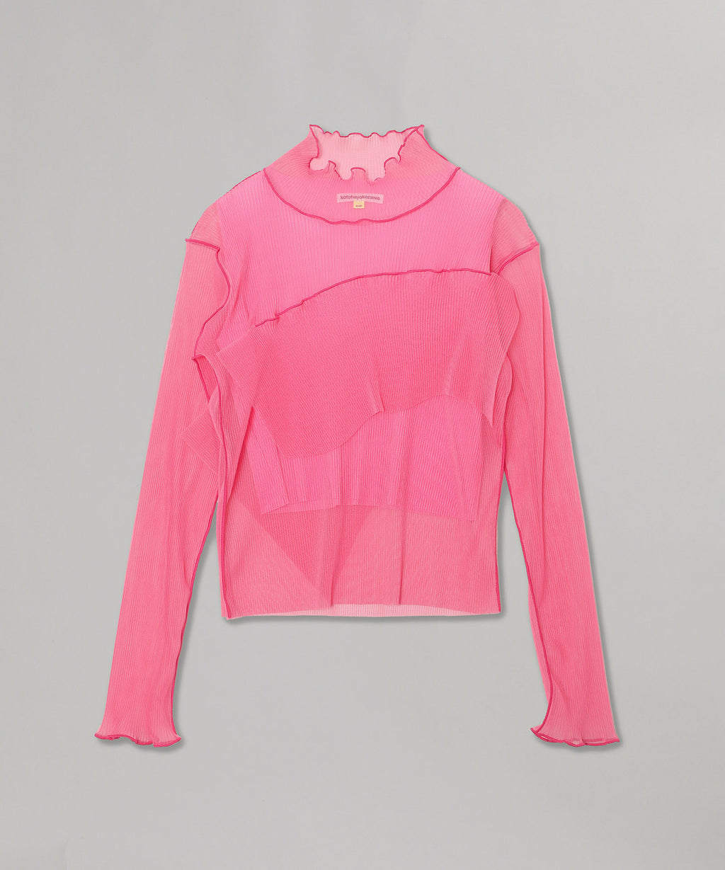 Ghost Todo Top *Longsleeve Highneck + Inner｜コトハヨコザワ
