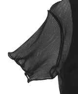 Ghost Todo Dress *Short Sleeve-kotohayokozawa-Forget-me-nots Online Store