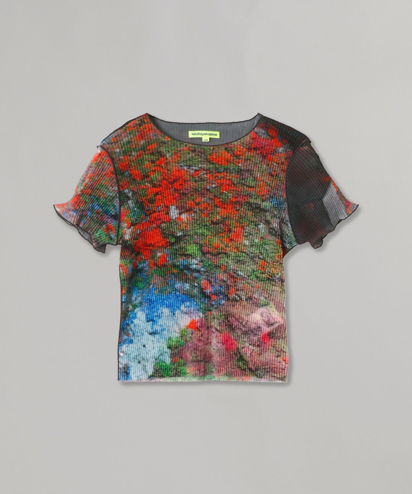 Sheer Graphic Tiny Top｜コトハヨコザワ(kotohayokozawa)｜Forget-me