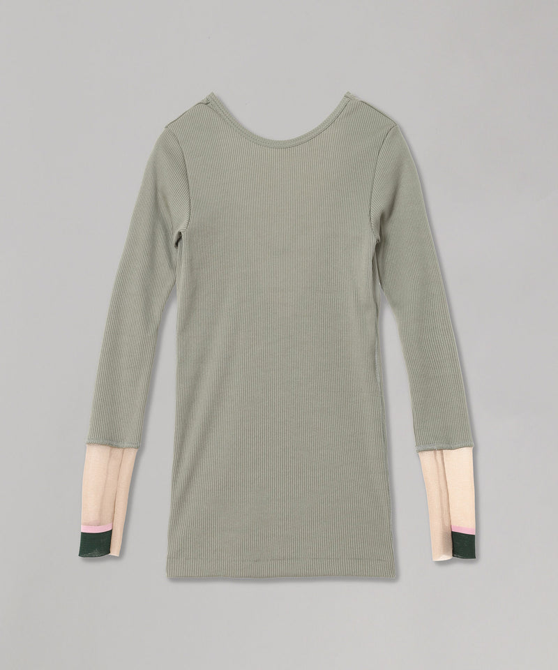 【Coming Soon】Tereko Long Sleeve Fmn Exclusive-TOGA PULLA-Forget-me-nots Online Store
