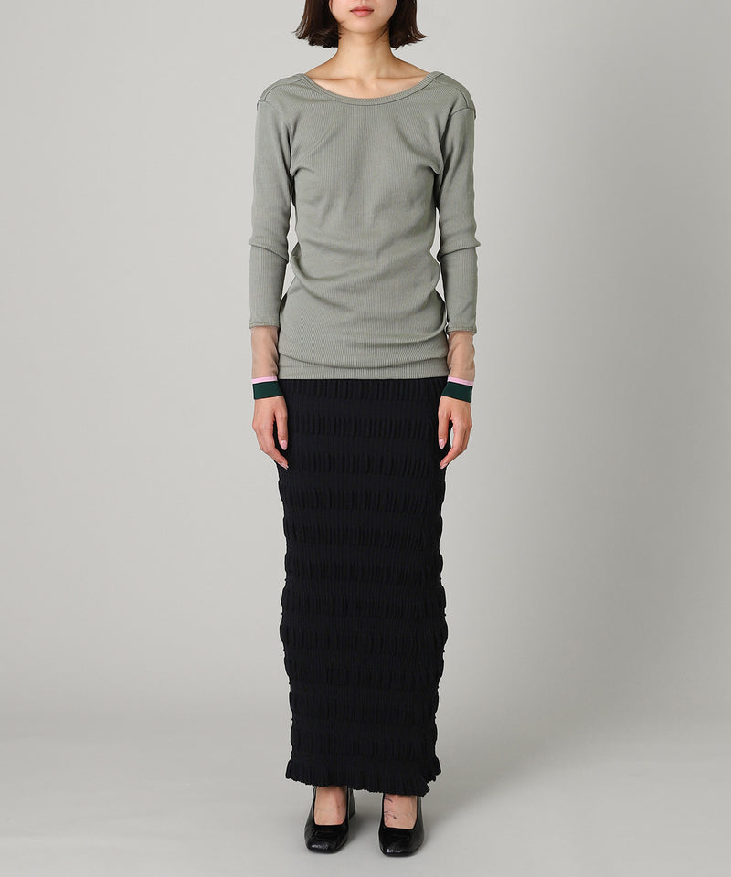 Tereko Long Sleeve Fmn Exclusive-TOGA PULLA-Forget-me-nots Online Store