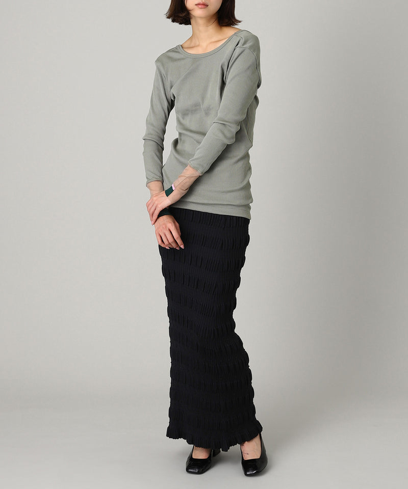 Tereko Long Sleeve Fmn Exclusive-TOGA PULLA-Forget-me-nots Online Store