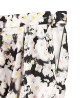 Rayon Print Skirt Pants