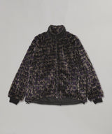 Raglan Fur Jacket - Crocodile