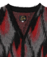 Mohair Cardigan - Abstract