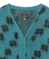 Mohair Cardigan - Snowflake