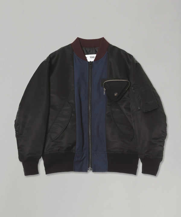 Nylon Twill Blouson-TOGA PULLA-Forget-me-nots Online Store