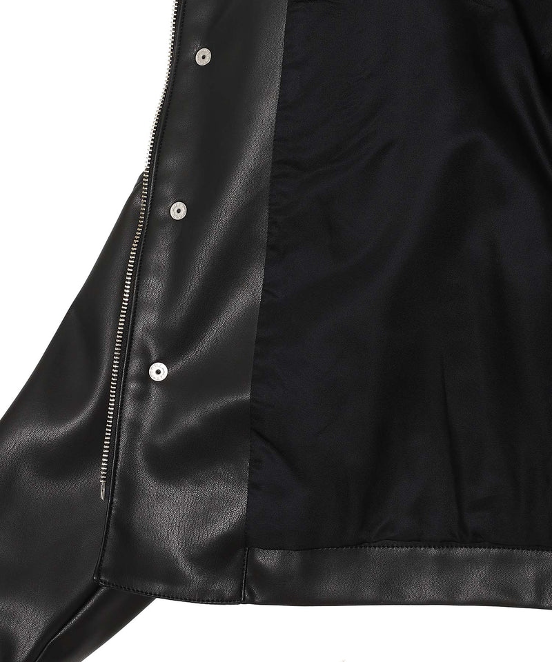 Leather Shirt Blouson