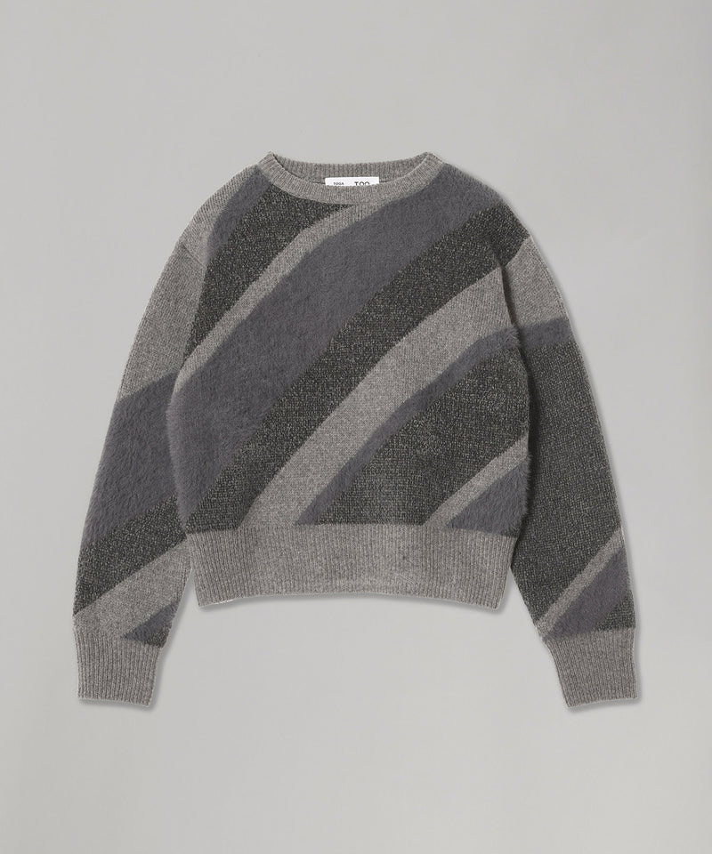 Regimental Knit Pullover
