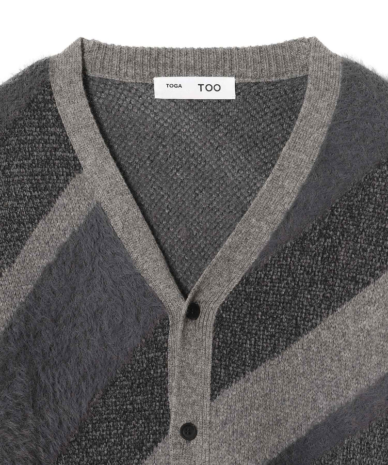 Regimental Knit Cardigan