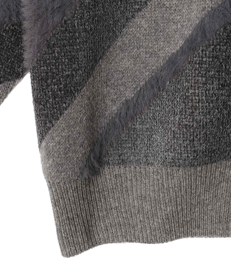 Regimental Knit Cardigan