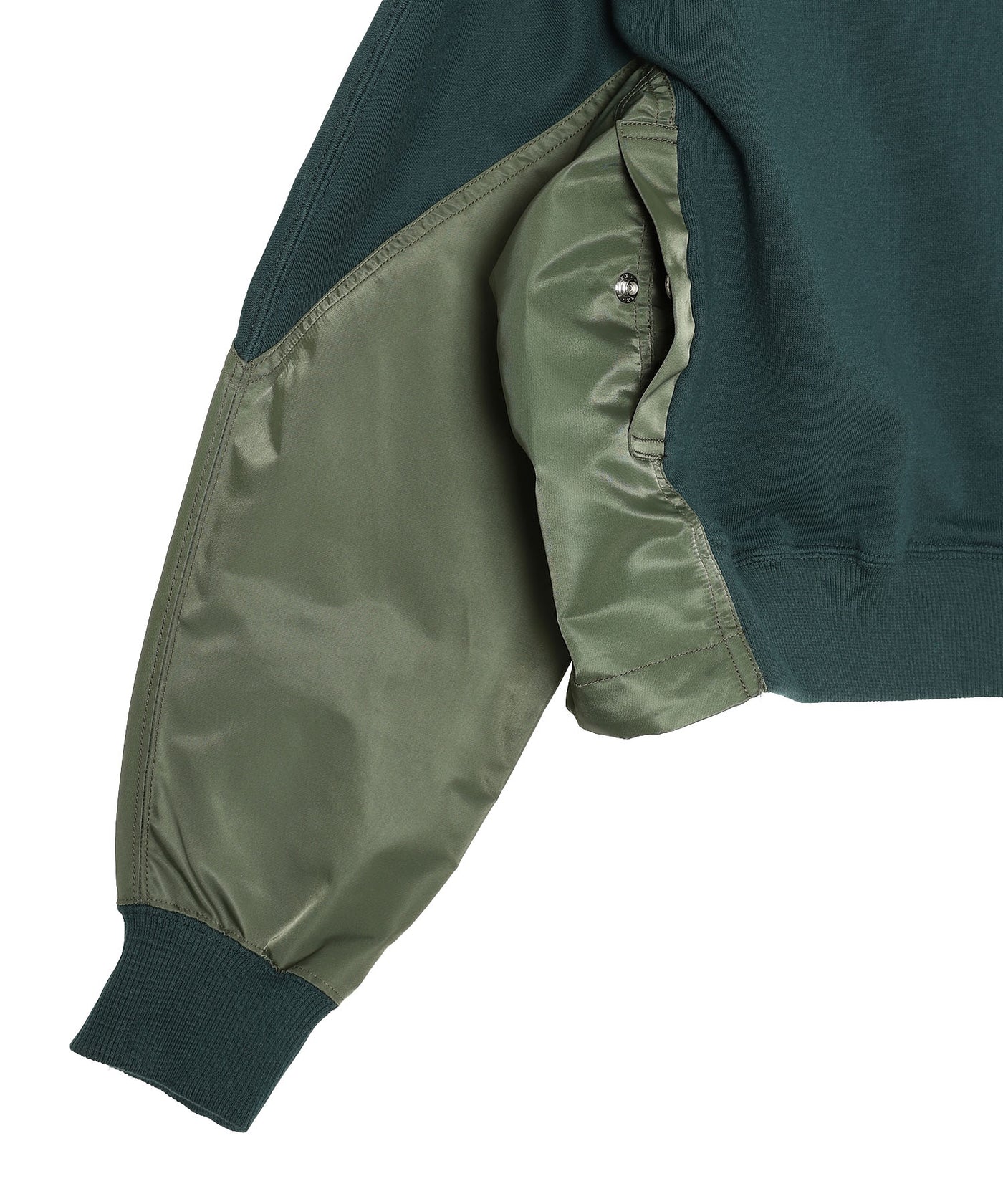 トーガプルラ(TOGA PULLA)｜Cotton Nylon Hoodie｜Forget-me-nots