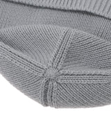 Moon Logo Knit Beanie-Marine Serre-Forget-me-nots Online Store