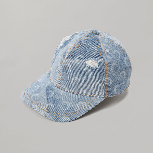 Moon Denim Baseball Cap｜マリーン セル(Marine Serre)｜Forget-me