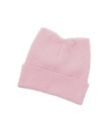 Cat Ears Knit Fluffy Beanie-Marine Serre-Forget-me-nots Online Store