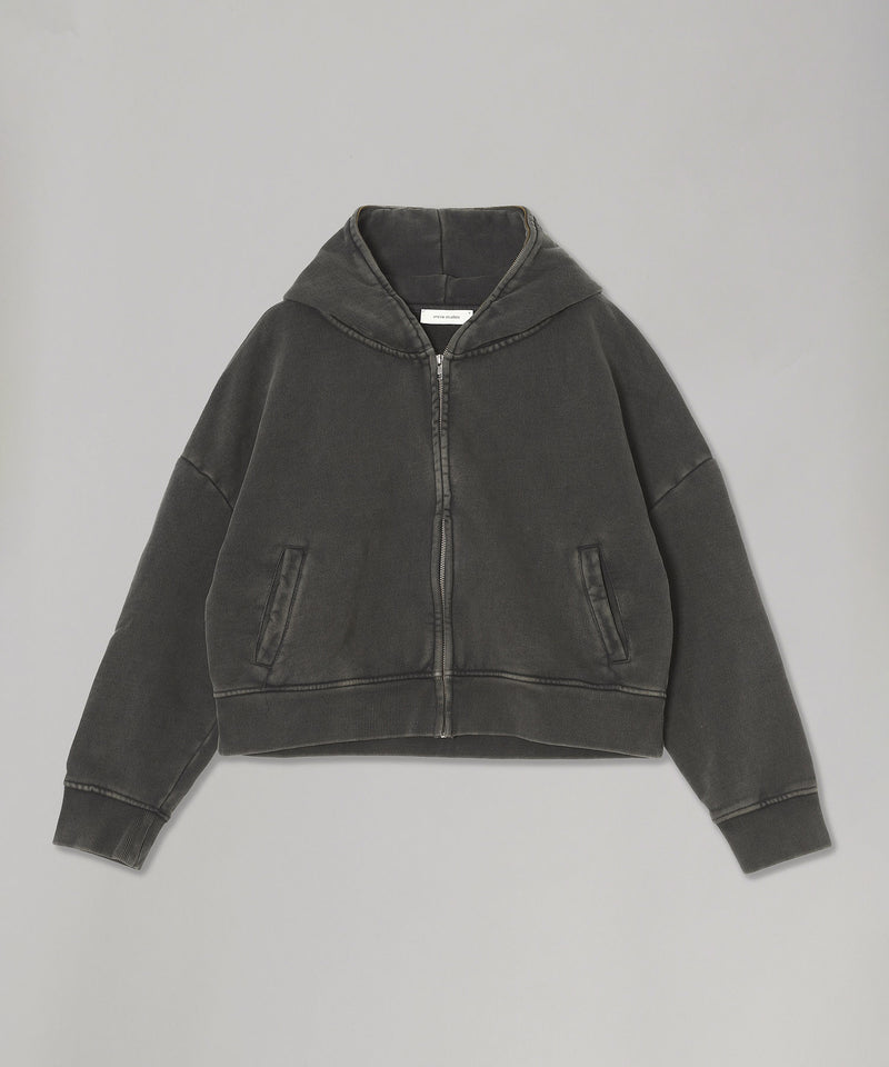Eternal Zip Washed Black-entire studios-Forget-me-nots Online Store