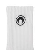 Moon Logo Ankle Socks-Marine Serre-Forget-me-nots Online Store