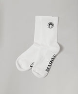 Moon Logo Ankle Socks-Marine Serre-Forget-me-nots Online Store