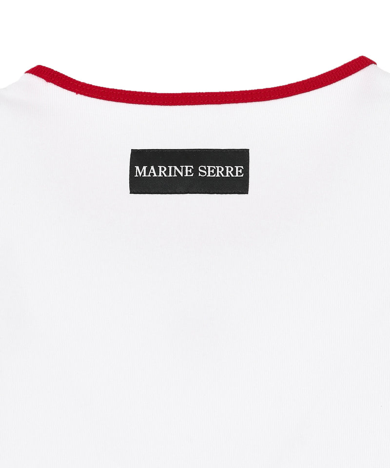 Moon Logo Bicolor Jersey Ss T-Shirt｜マリーン セル(Marine Serre
