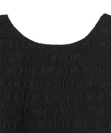 Cotton Poplin Smock Tie String Top-GANNI-Forget-me-nots Online Store