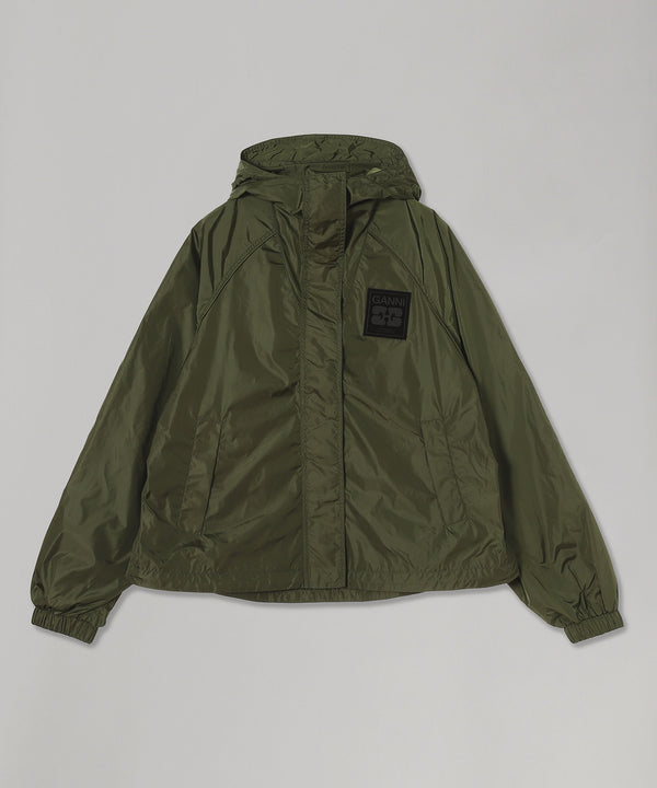 Flyweight Nylon Jacket-GANNI-Forget-me-nots Online Store