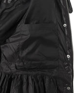 Shiny Quilt Midi Jacket W. Flare-GANNI-Forget-me-nots Online Store