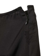 Fluid Satin Jacquard Tuck Detail Long Skirt-GANNI-Forget-me-nots Online Store