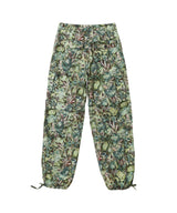 Printed Stretched Cotton Pants-GANNI-Forget-me-nots Online Store