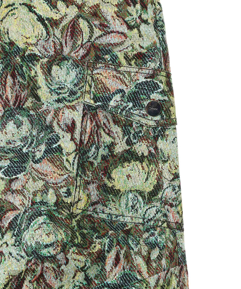 Printed Stretched Cotton Pants-GANNI-Forget-me-nots Online Store