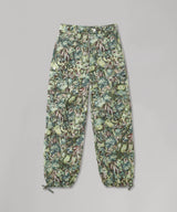 Printed Stretched Cotton Pants-GANNI-Forget-me-nots Online Store