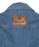 Light Blue Denim Trucker Jacket-Marine Serre-Forget-me-nots Online Store