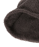Cotton Boucle Back Long Beanie