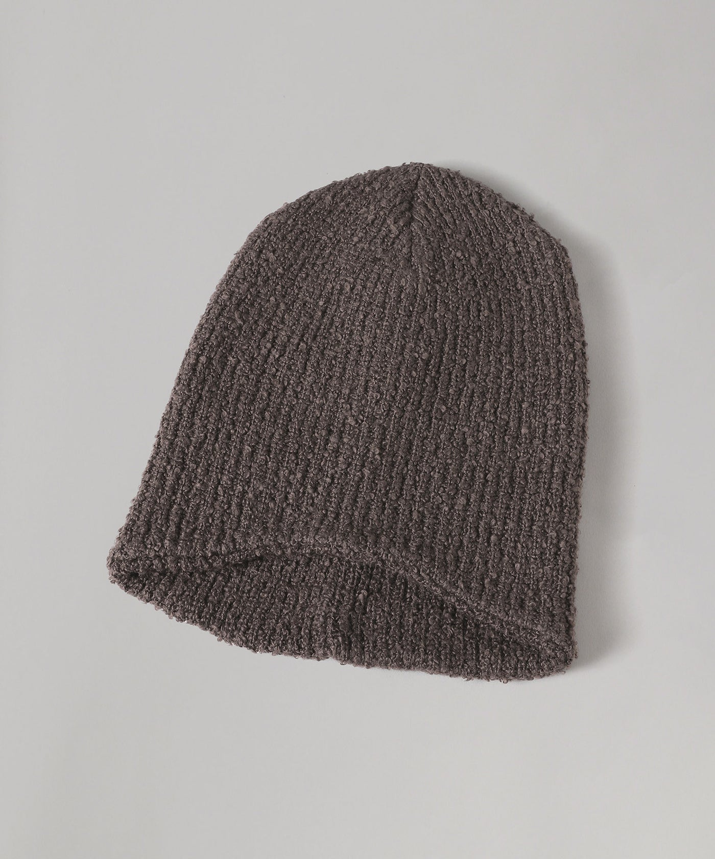 Cotton Boucle Back Long Beanie｜キジマ タカユキ(KIJIMA TAKAYUKI