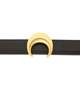 Smooth Leather Moon Belt