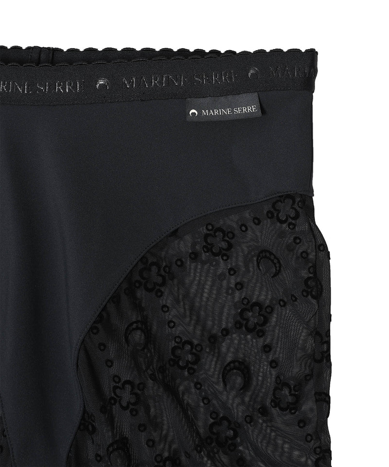 Moonogram Mesh Flock Capri｜マリーン セル(Marine Serre)｜Forget-me