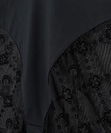 Moonogram Mesh Flock Capri-Marine Serre-Forget-me-nots Online Store