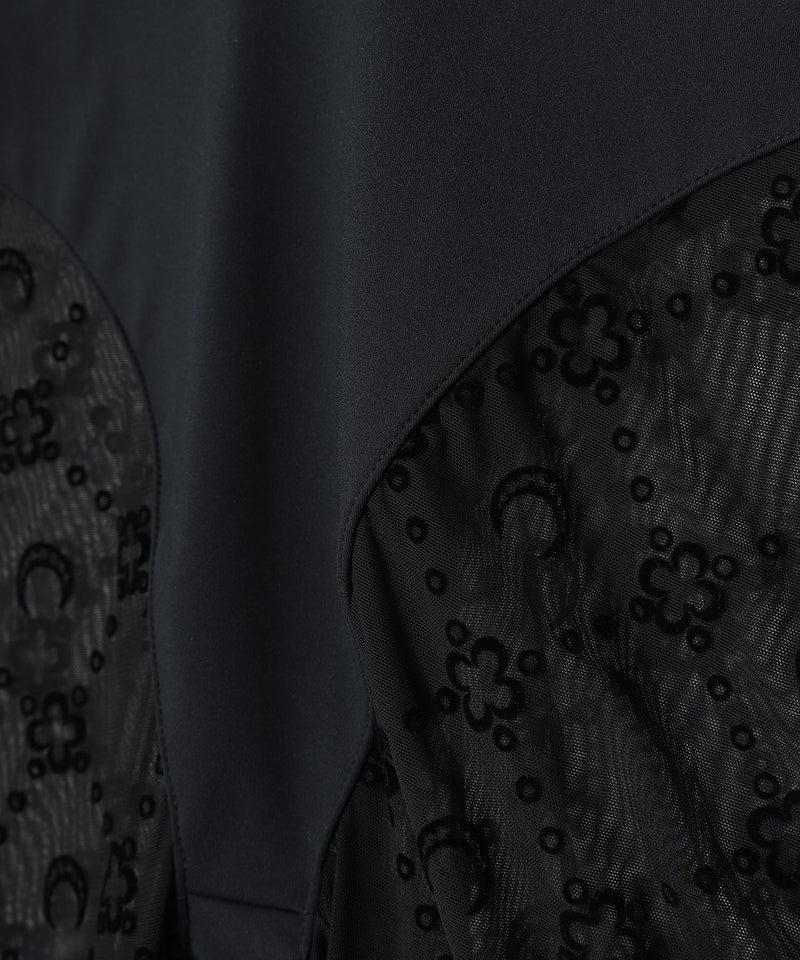 Moonogram Mesh Flock Capri｜マリーン セル(Marine Serre)｜Forget-me