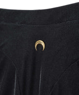 Moon Logo Velvet Fleece Capri-Marine Serre-Forget-me-nots Online Store