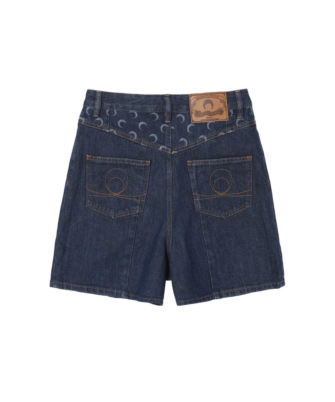 Midnight Blue Denim Shorts｜マリーン セル(Marine Serre)｜Forget-me