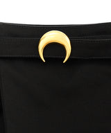 Sailor Workwearo Belted Mini Skirt-Marine Serre-Forget-me-nots Online Store