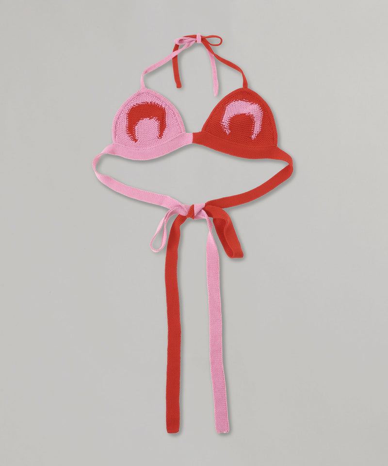Crochet Bra｜マリーン セル(Marine Serre)｜Forget-me-nots Online Store